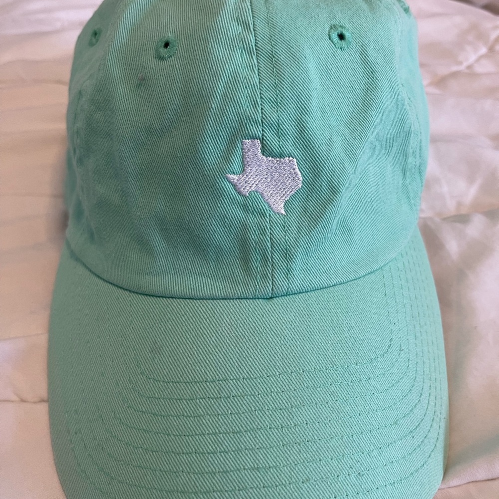 Teal Tyler’s cap with Texas Embroidery